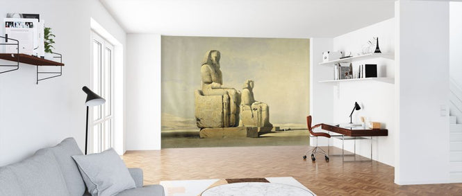 PHOTOWALL / Memmon Colossi Statue of Amenphis III - Infographics (e322262)