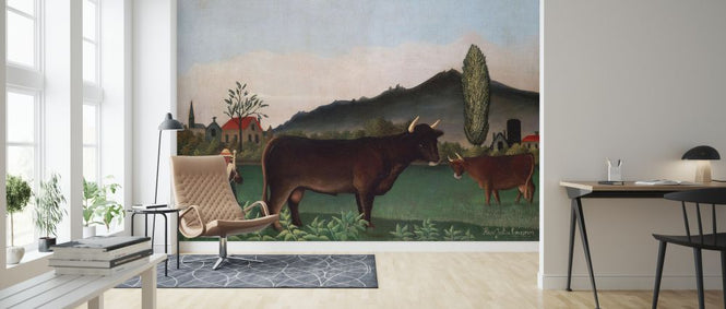 PHOTOWALL / Landscape with Cattle - Infographics (e322280)