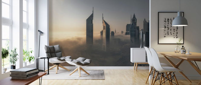 PHOTOWALL / Fog Lockdown on the City of Steel (e323823)