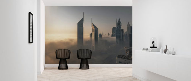 PHOTOWALL / Fog Lockdown on the City of Steel (e323823)