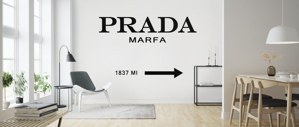 PHOTOWALL / Prada Marfa (e323515) | 輸入壁紙専門店 WALPA