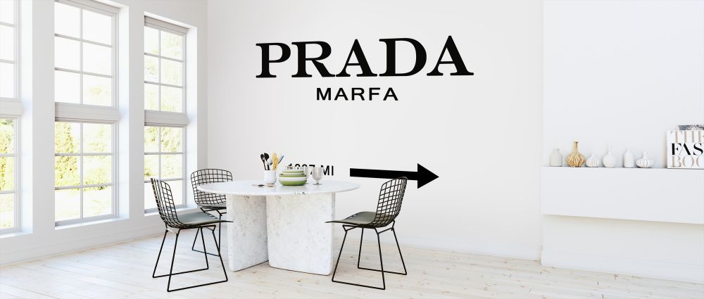 PHOTOWALL / Prada Marfa (e323515) | 輸入壁紙専門店 WALPA