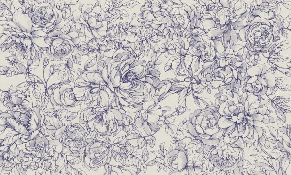 PHOTOWALL / Floralium - Lavender (e325989)