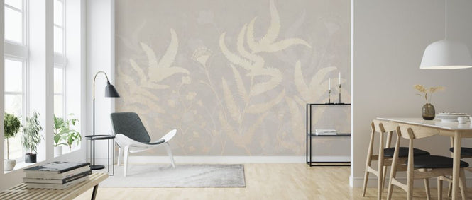 PHOTOWALL / Stylistic Vegetation - Nude Sepia (e326010)