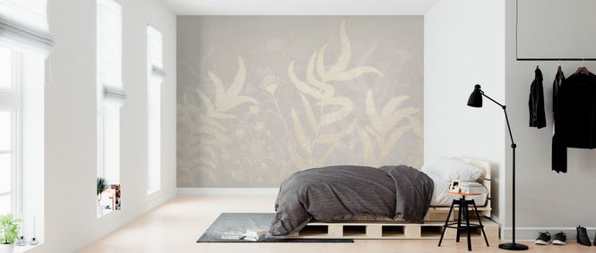 PHOTOWALL / Stylistic Vegetation - Nude Sepia (e326010)