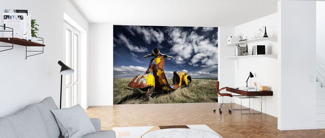 PHOTOWALL / Yellow Scooter (e324452)