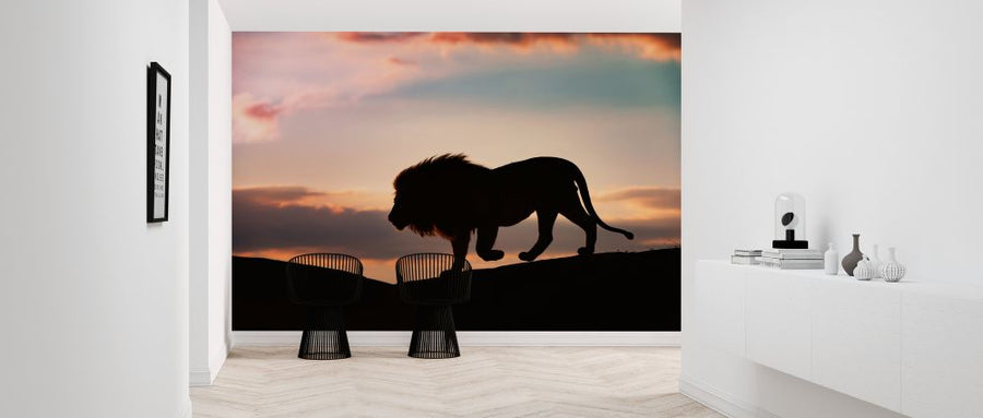 PHOTOWALL / Sunset in the Serengeti (e324467)