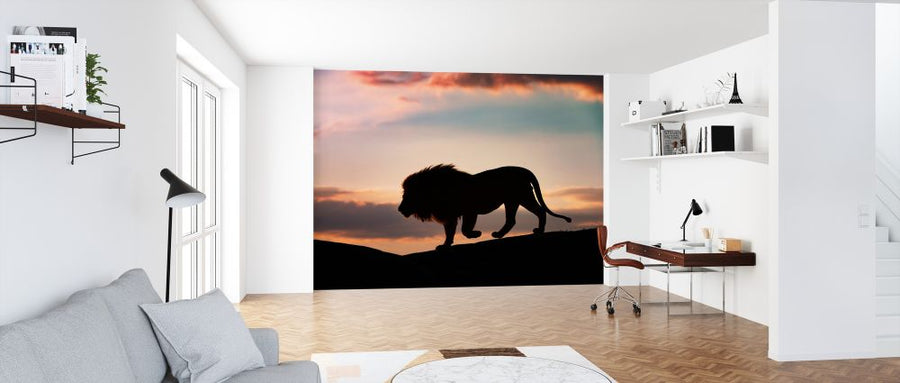 PHOTOWALL / Sunset in the Serengeti (e324467)