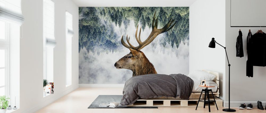 PHOTOWALL / Deer and the Woods (e324474)