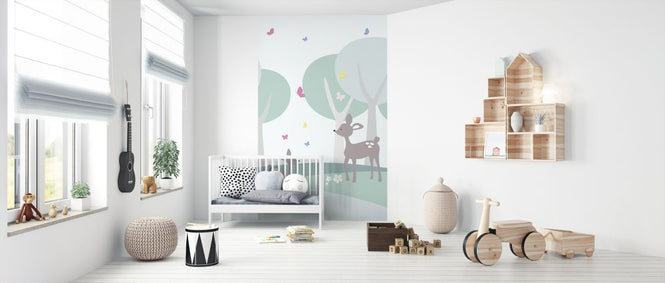 PHOTOWALL / Deer World - Green (e325955)