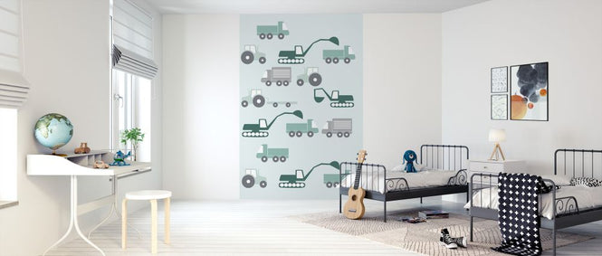 PHOTOWALL / Heavy Vehicles - Green (e325959)