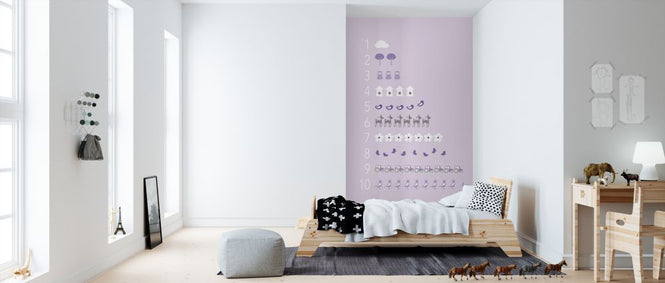 PHOTOWALL / One to Ten - Purple (e325960)