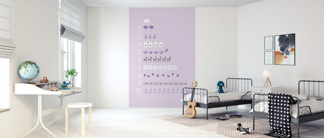 PHOTOWALL / One to Ten - Purple (e325960)