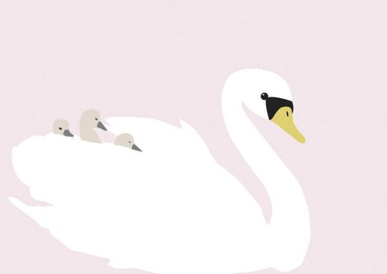 PHOTOWALL / Swan Mom - Pink (e325984)