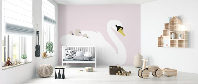 PHOTOWALL / Swan Mom - Pink (e325984)