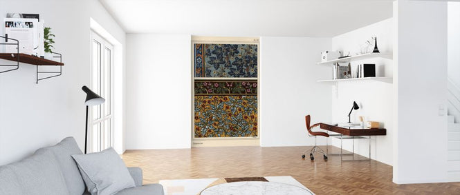 PHOTOWALL / Geranium Motifs in Patterns - Infographics (e322363)