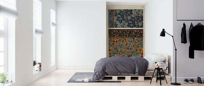 PHOTOWALL / Geranium Motifs in Patterns - Infographics (e322363)
