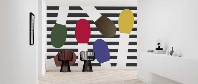 PHOTOWALL / Matches and Stripes (e326867)