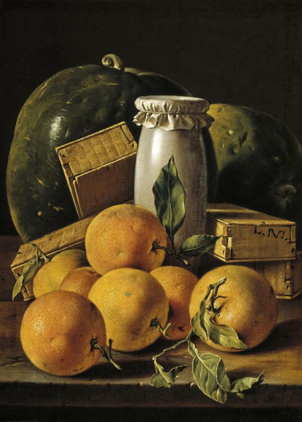 PHOTOWALL / Still Life of Oranges - Luis Egidio Melendez (e325841)