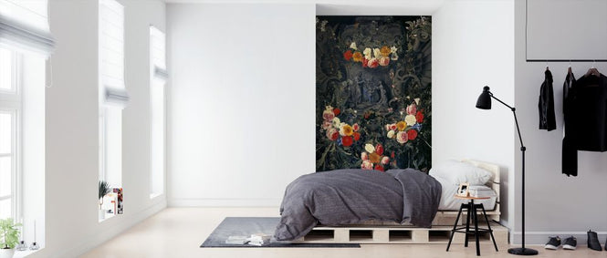 PHOTOWALL / Garland with Jesus and Saint Teresa - Daniel Seghers (e325851)
