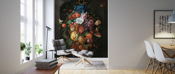 PHOTOWALL / Festoon of Fruit and Flowers - Jan Davidsz De Heem (e325871)