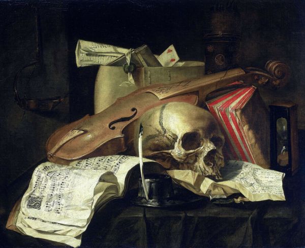 PHOTOWALL / Vanitas Still Life - N. L. Peschier (e325872)