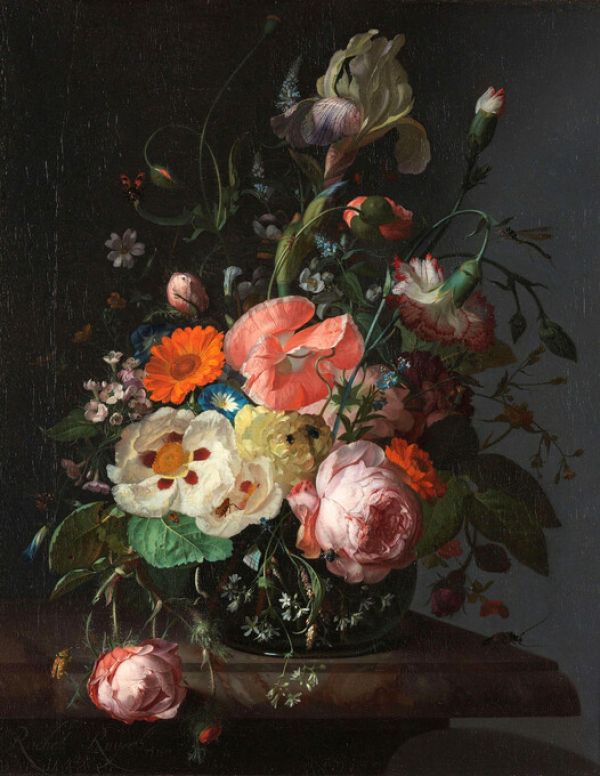PHOTOWALL / Still Life with Flowers - Rachel Ruysch (e325876)