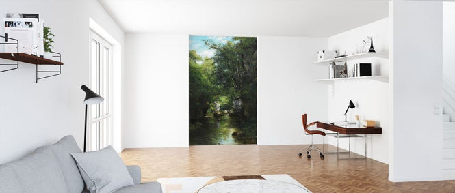PHOTOWALL / Water Stream - Gustave Courbet (e325886)