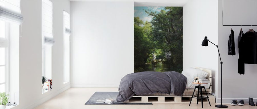 PHOTOWALL / Water Stream - Gustave Courbet (e325886)