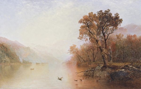 PHOTOWALL / Lake George - John Frederick Kensett (e325890)
