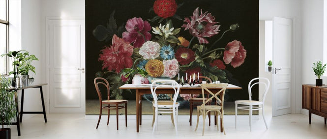PHOTOWALL / Chinese Bowl with Flowers - Jacques Linard (e325893)