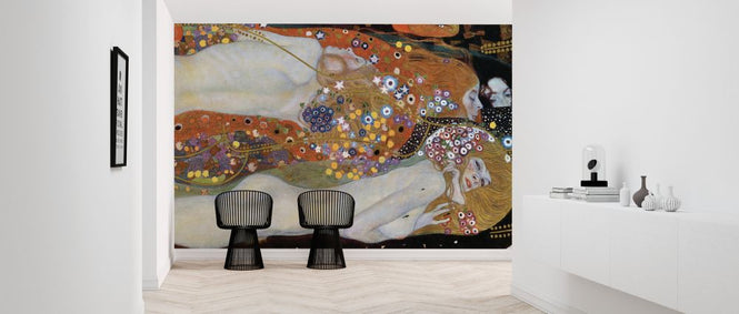 PHOTOWALL / Water Serpents - Gustav Klimt (e325901)