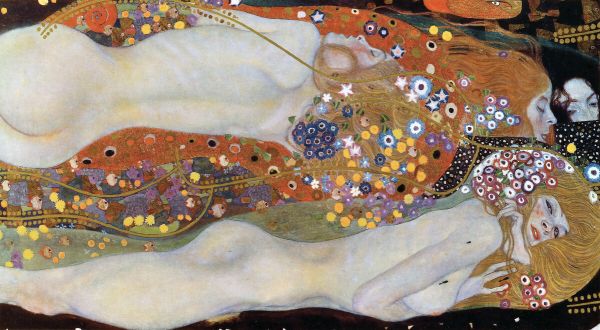 PHOTOWALL / Water Serpents - Gustav Klimt (e325901)