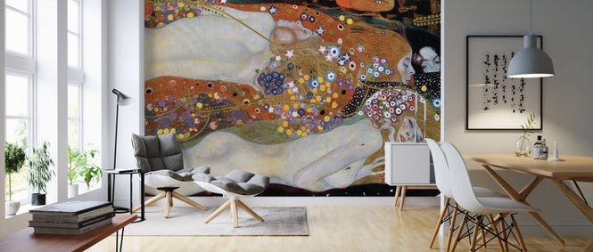 PHOTOWALL / Water Serpents - Gustav Klimt (e325901)