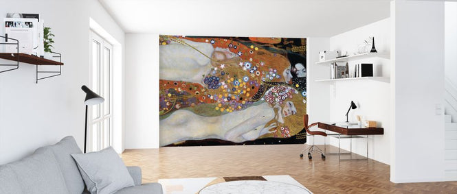 PHOTOWALL / Water Serpents - Gustav Klimt (e325901)