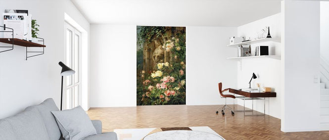 PHOTOWALL / Mother Mary Rose Flower - Simon Saint Jean (e325904)