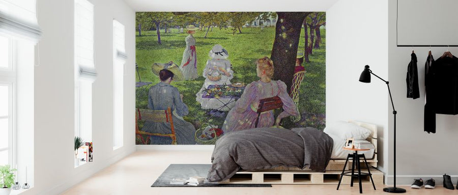 PHOTOWALL / Family in the Orchard - Theo Van Rysselberghe (e325908)