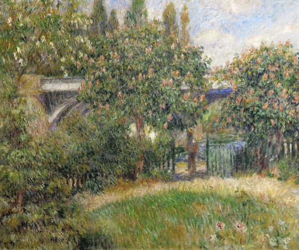 PHOTOWALL / Railway Bridge at Chatou - Pierre Auguste Renoir (e325914)