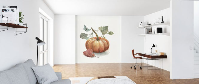 PHOTOWALL / Autumn in Nature - White (e326184)
