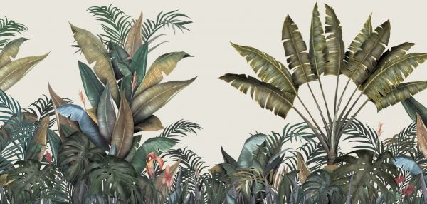 PHOTOWALL / Tropical - Large Leaves (e326477)