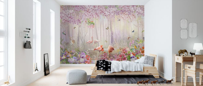 PHOTOWALL / Flamingos Paradise (e326487)