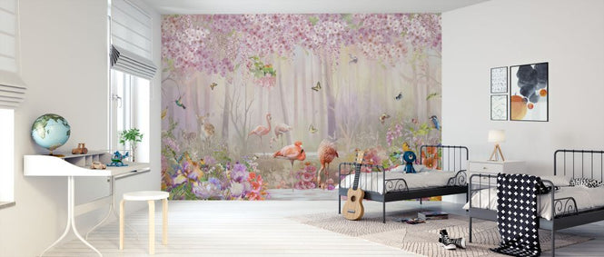 PHOTOWALL / Flamingos Paradise (e326487)