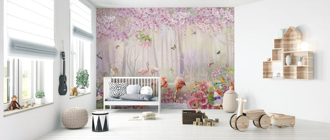 PHOTOWALL / Flamingos Paradise (e326487)