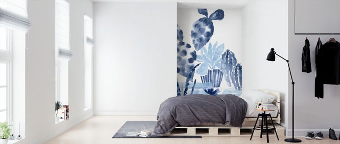 PHOTOWALL / Indigo Succulent II (e324896)