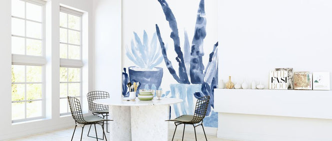 PHOTOWALL / Indigo Succulent III (e324897)