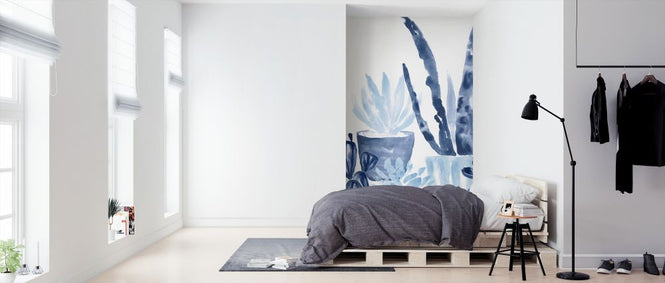 PHOTOWALL / Indigo Succulent III (e324897)