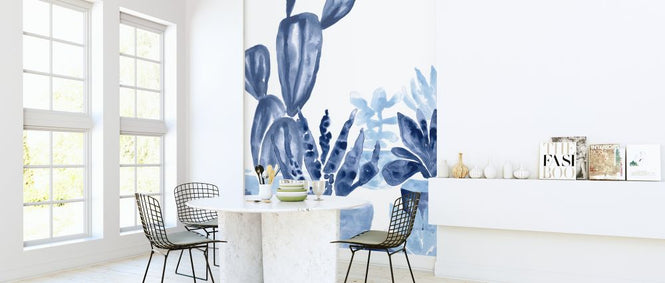 PHOTOWALL / Indigo Succulent IV (e324898)