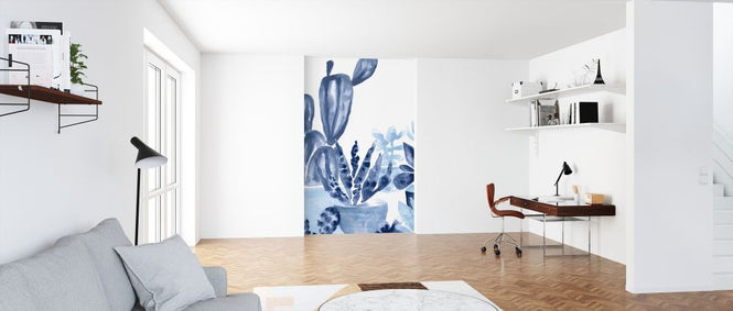 PHOTOWALL / Indigo Succulent IV (e324898)