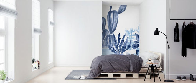 PHOTOWALL / Indigo Succulent IV (e324898)