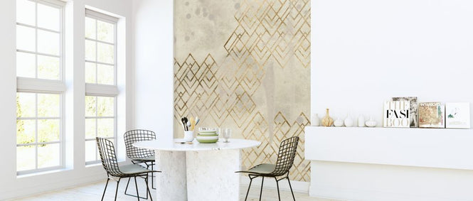 PHOTOWALL / Deco Pattern in Cream (e324930)